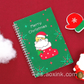 Cuaderno de Navidad A5 Simple Encantador Cuaderno Estudiante